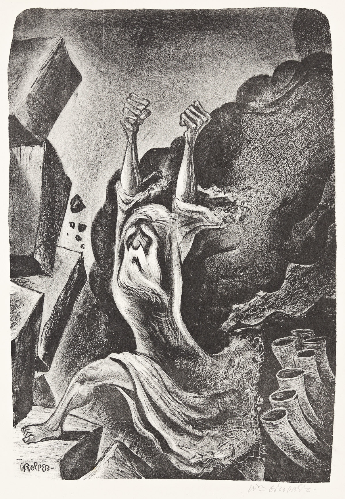 WILLIAM GROPPER (1897-1977) Three lithographs.